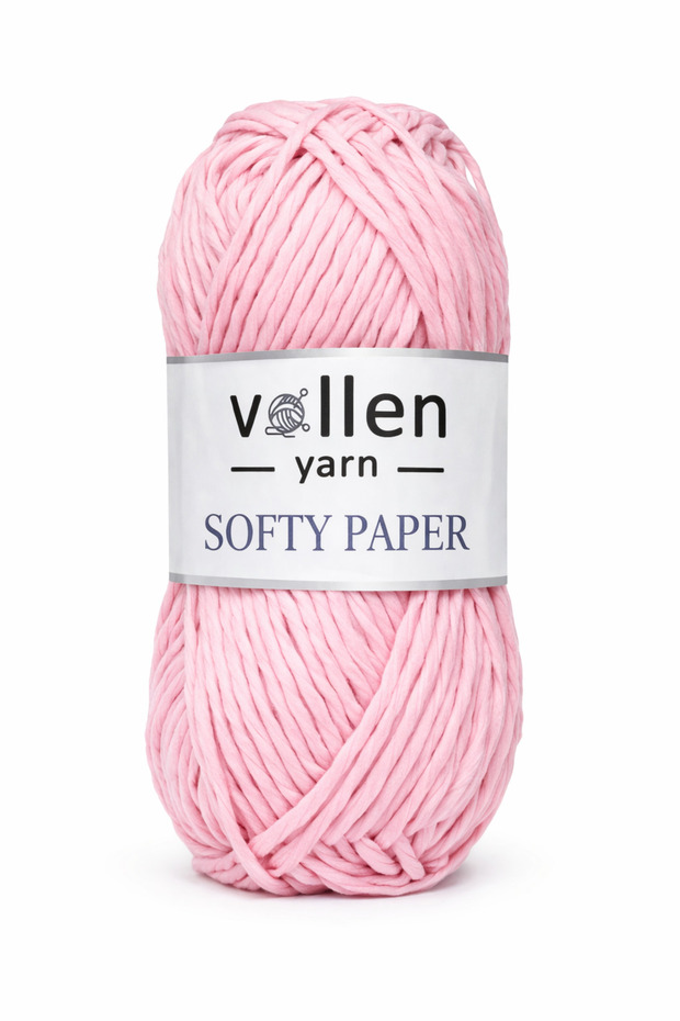 Soft Raffia Paper Thread, Hobby Thread, Crochet Thread, Hand Knitting Thread, Bag Thread, Supla and Hat Thread, Pink