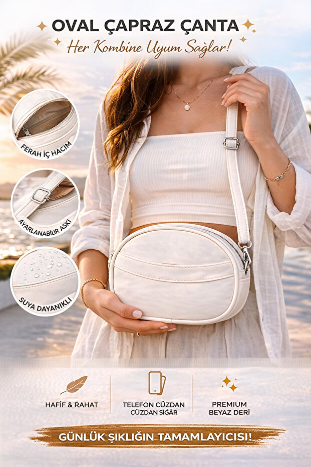 Genuine Leather Women's Crossbody Bag