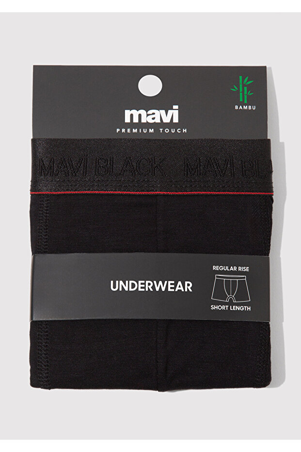 Siyah Basic Boxer 0912178-900 - 3