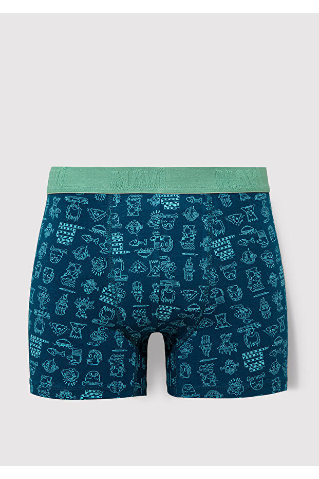 Baskılı Boxer 091119-71923 - 1