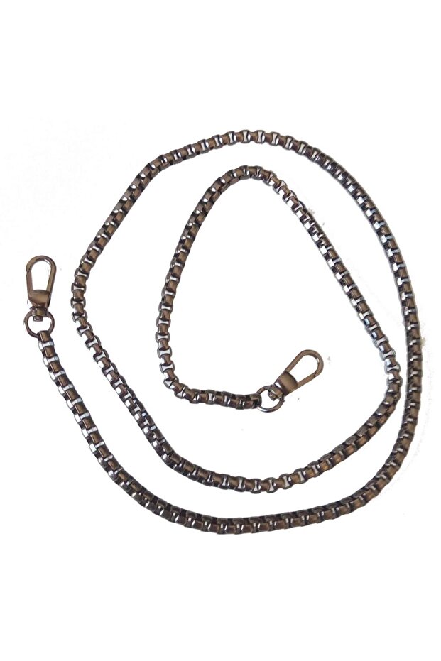 Smoke Color Square Model Bag Chain (120 Cm)