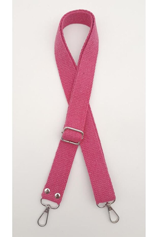 Angel Bag Accessory Cotton Column 120x3 cm Fuchsia Silver Metal