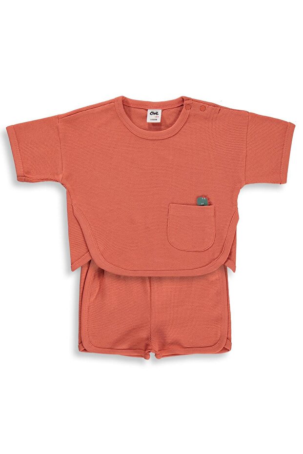 Basic 6-18 Month Set with Pockets - Orange