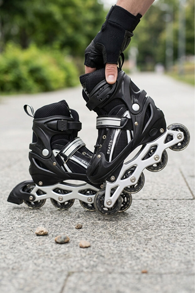 زلاجات ممارسة قابلة للتعديل بصف مزدوج - 1