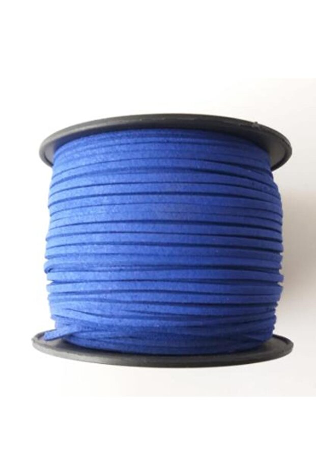 Nubuck Leather İp Cobalt Blue No:21
