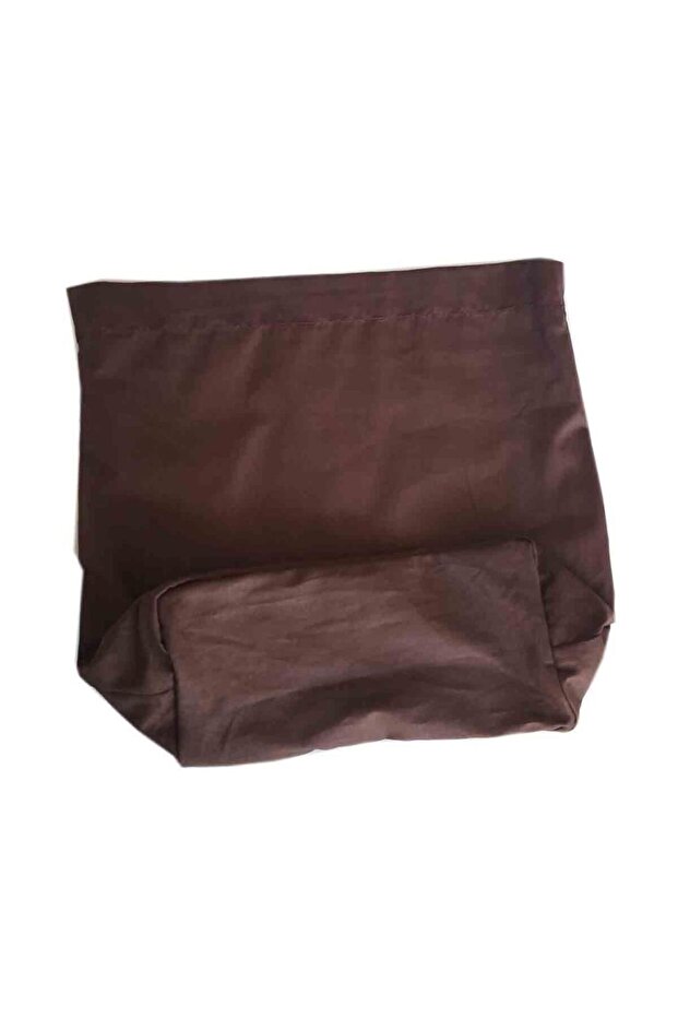 Ready-To-Weave Bag with Lining Base 22X12Cm Dark Brown