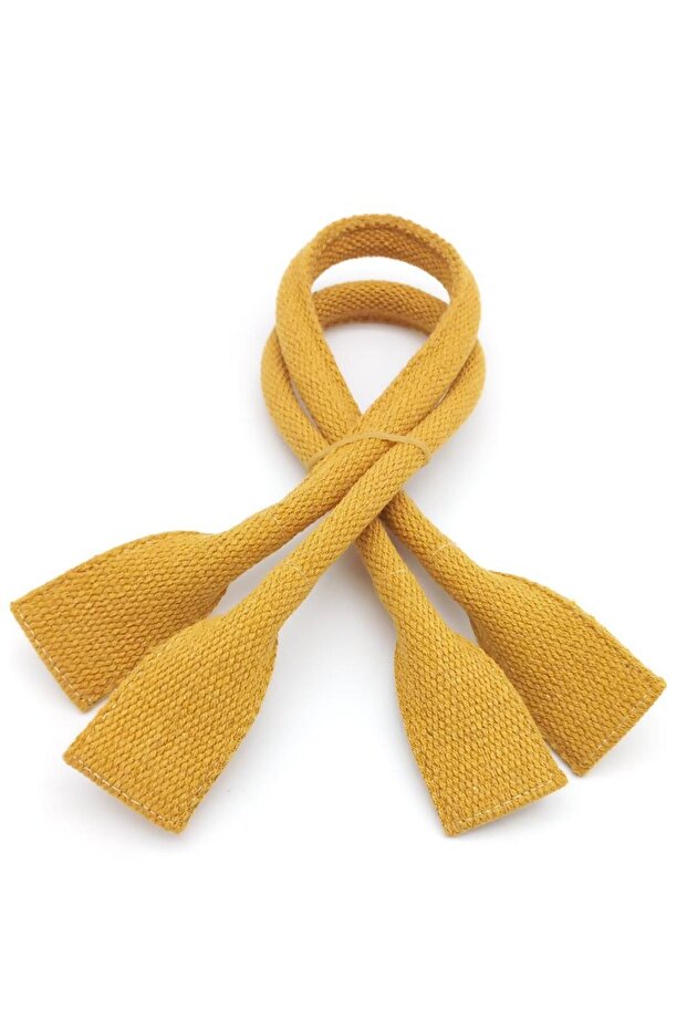 Cotton Column Pelikan Model Mustard Color Bag Handle