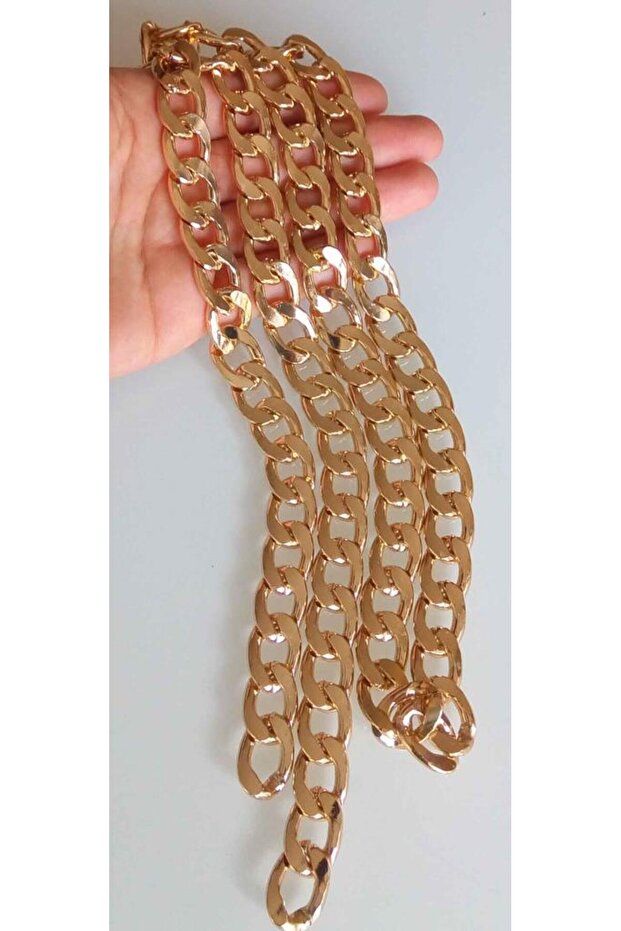 Light Gold Color Classic Bag Chain 120 Cm
