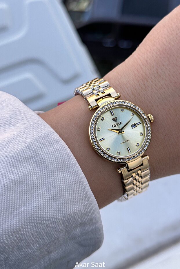 F25021L Women's Wristwatch with Steel Strap
