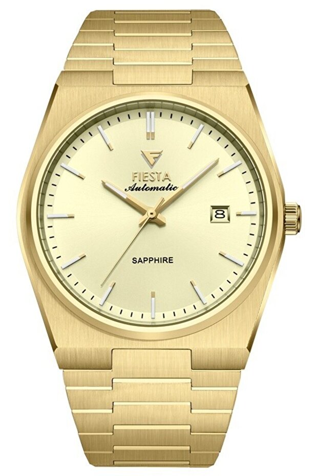 F24013M Men's Wristwatch with Metal Band