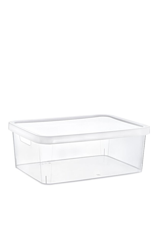 Cutie transparentă multifuncțională Stafi cu capac 12 LT - 1