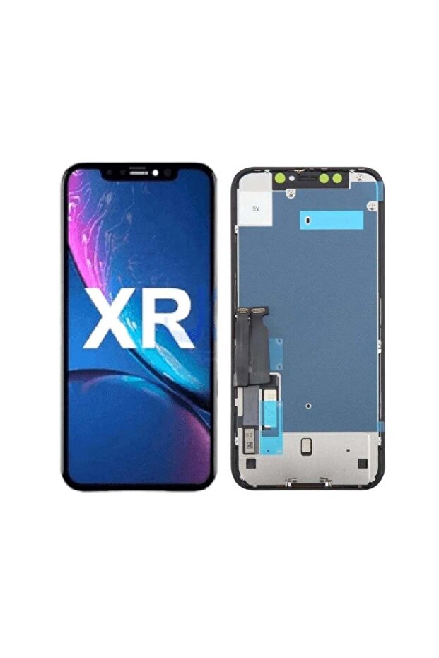 شاشة LCD بديلة لهاتف آيفون XR باللون الأسود