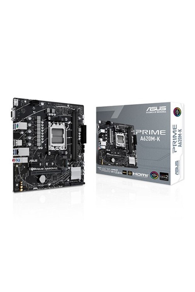 Asus prime a620m-k ddr5 hdmi pcie 16x v4.0 am5 matx