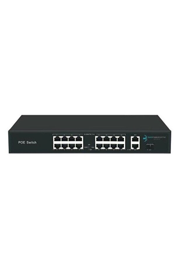Ods 16Port Poe 200W 1-Sfp 10/100 Unmanaged Switch 08Ods-16P2U1S-200