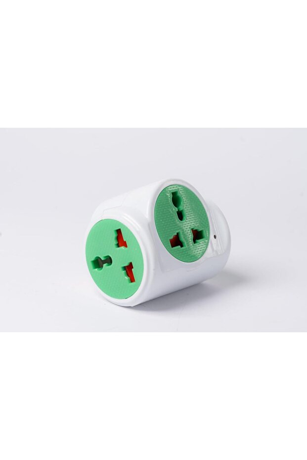 Universal Multi Plug Adapter | 3-Way Power Converter with Universal Socket Compatibility | 3Pin Plug