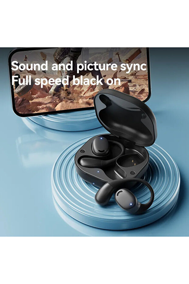 Open Fit – True Wireless Bluetooth Headset with Microphone - 3