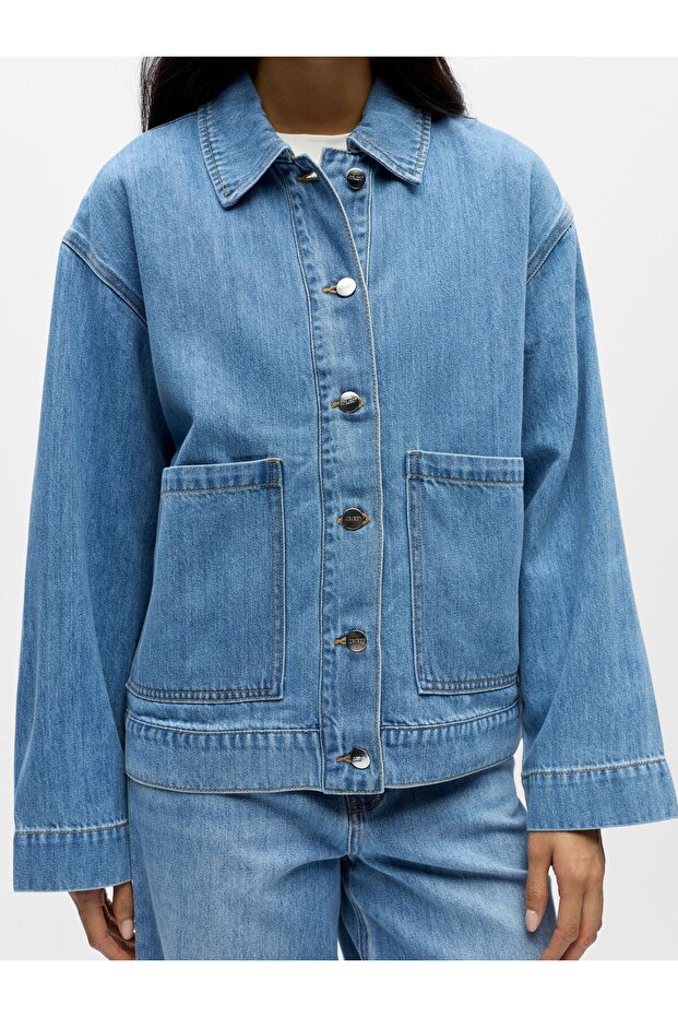 Jeansjacke Boxy - 5
