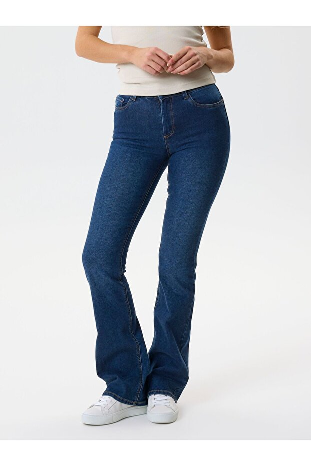 Flared Jeans Mid Waist - 5