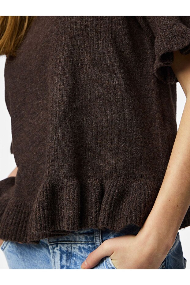 Strickteil PCSALLY RÜSCHEN - 6