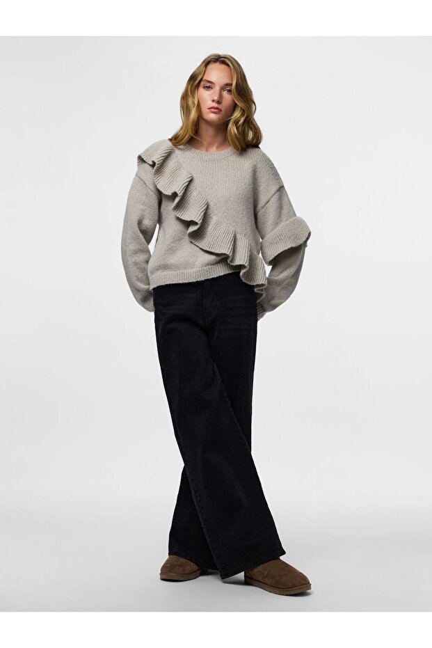 Strickpullover PCNOR RÜSCHEN - 5