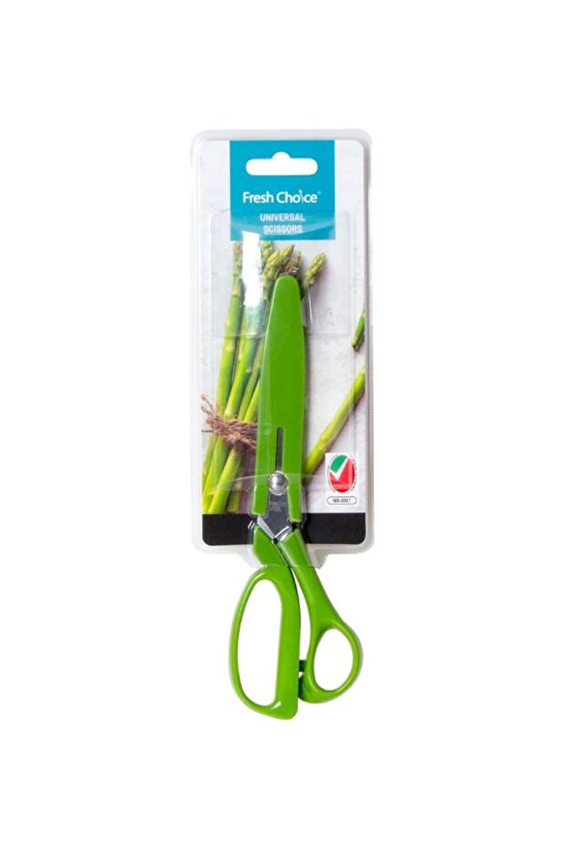 Stainless Steel Kitchen Scissors - 9 Inch Multipurpose Scissors with Protective Cover for Everyday KGSI039