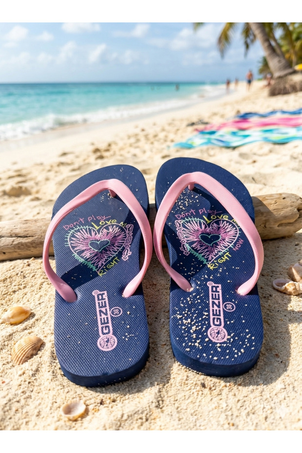 Women's Soft Non-Slip Sole Beach Pool & Sea Flip Flops | Gezer Slippers |