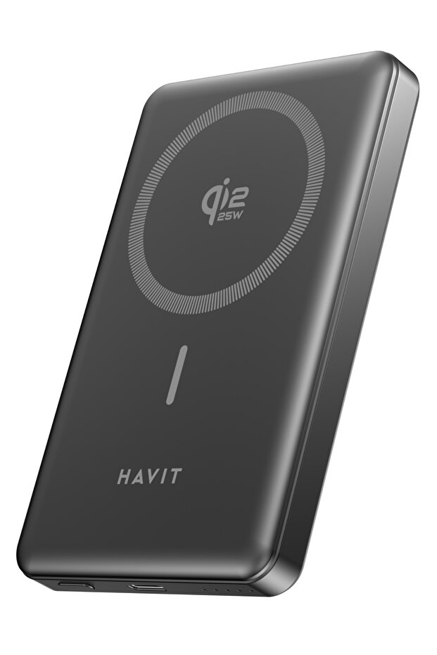 PB5203 PRO 10.000mAh Qi2 MagSafe Powerbank - 25W Hızlı Şarj, Alüminyum Kasa