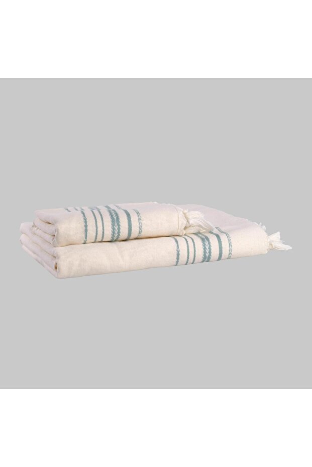 Rio 100% Cotton Green Towel 50*90cm