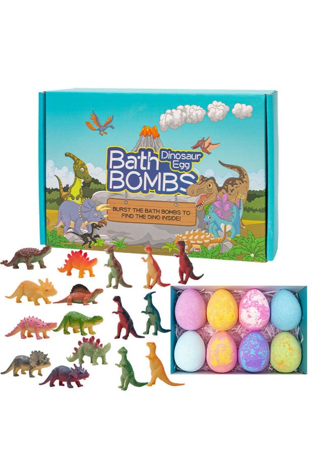 Natural Bath Bombs - Dinosaur Egg