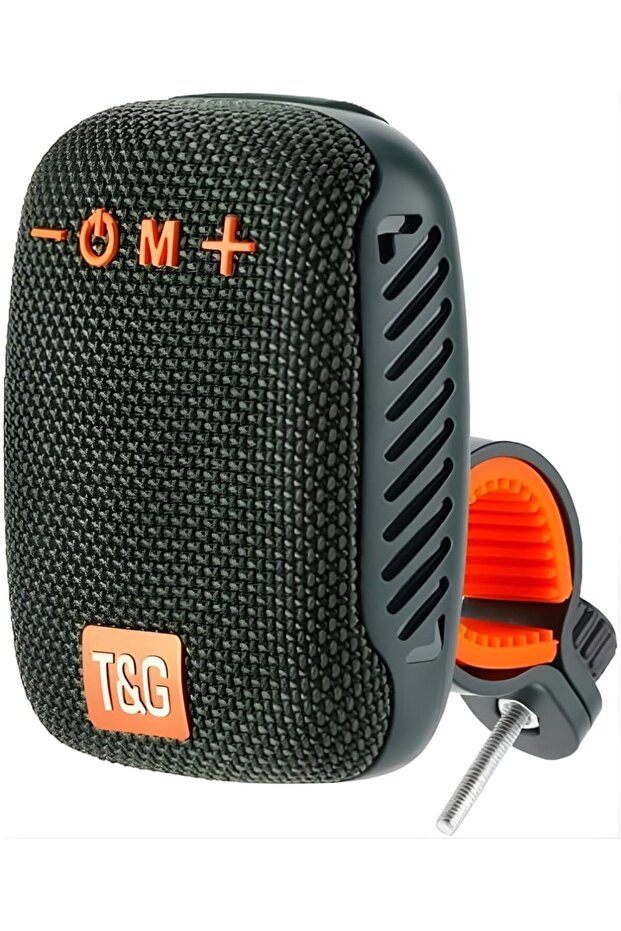 AUTO FAMILY Wireless Bluetooth Speaker – Portable, Waterproof, Deep Bass (Light Green)