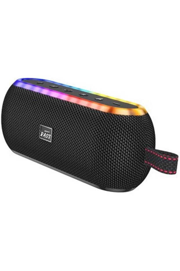 AUTO FAMILY Wireless Bluetooth Speaker – Portable, Waterproof, Deep Bass, Long Battery Life (Black)