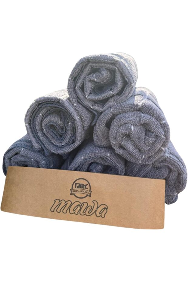 Face Towels | Hand Towels | Pack of 6 | 45 * 65cm | Super Soft Face Towels | Grey Color