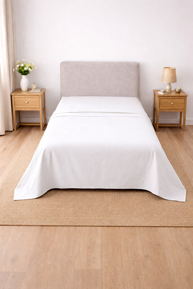Single Flat Sheet 100% Cotton
