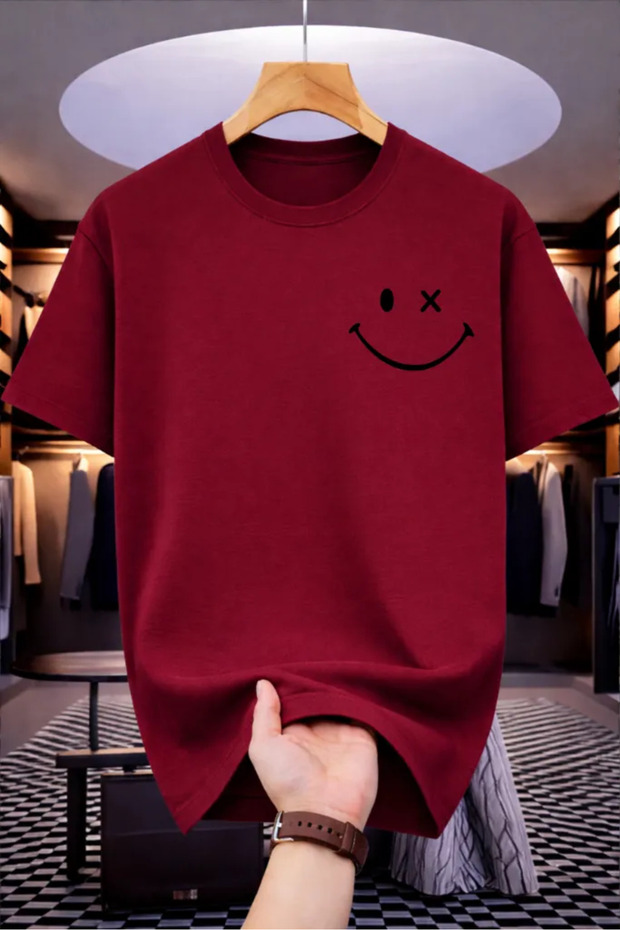 Unisex Crew Neck Oversize Cotton T-Shirt