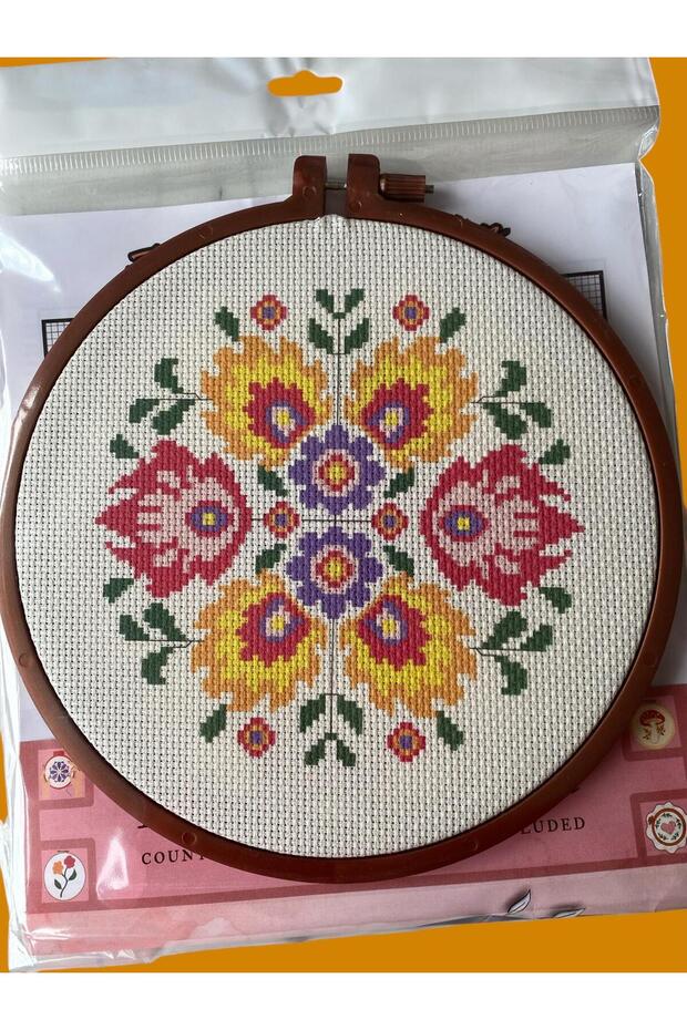 Tapestry Printed Etamine Processing Kit | Hobby Set with Pulleys 20
