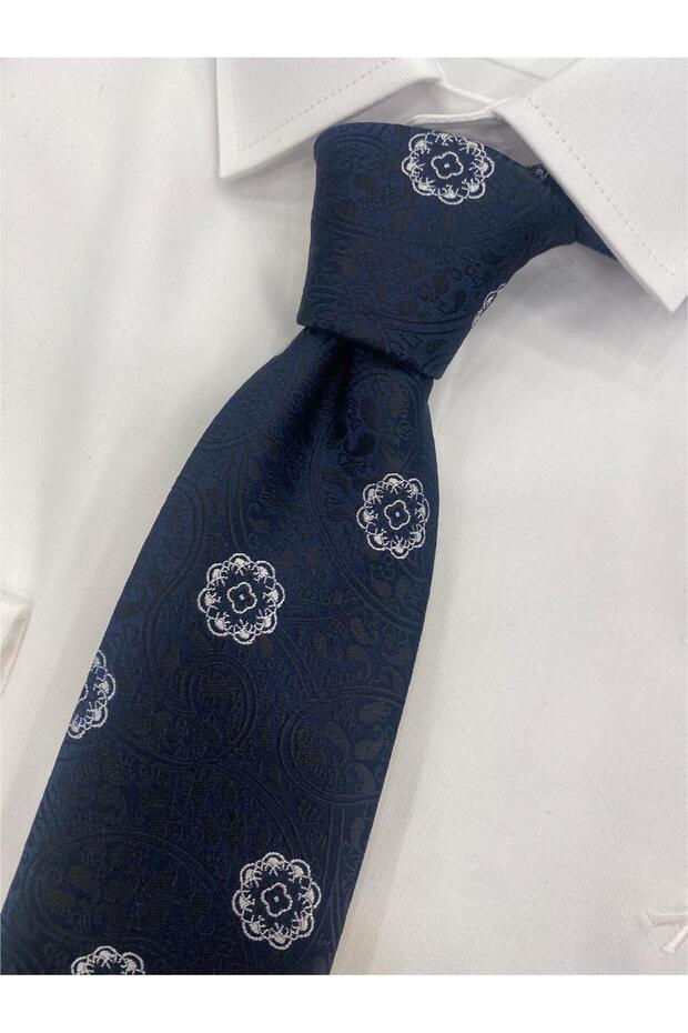 Woven Fabric Patterned Tie
