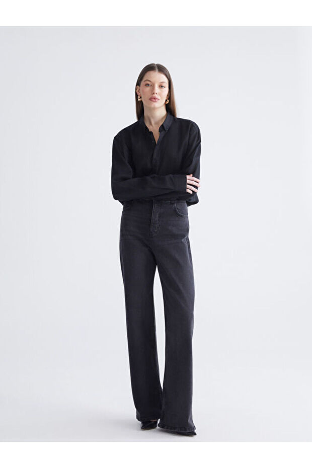 Wide Leg Women's Jean Pants for Style Seekers from Uzg Store