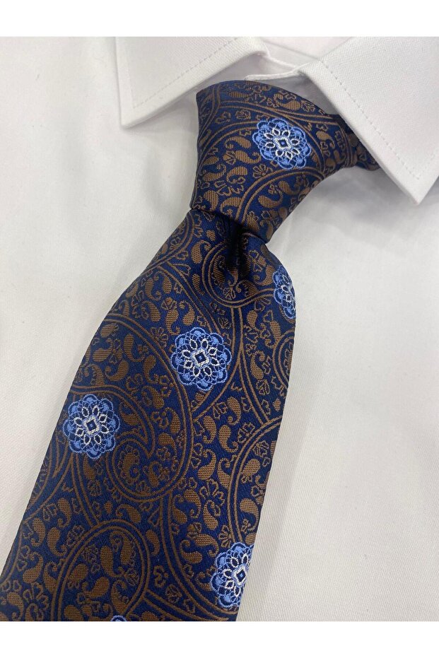 Woven Fabric Patterned Tie