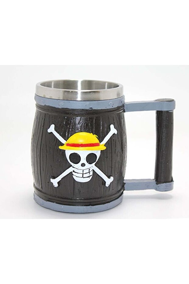 One Piece Themed 3D Embossed Steel Mug