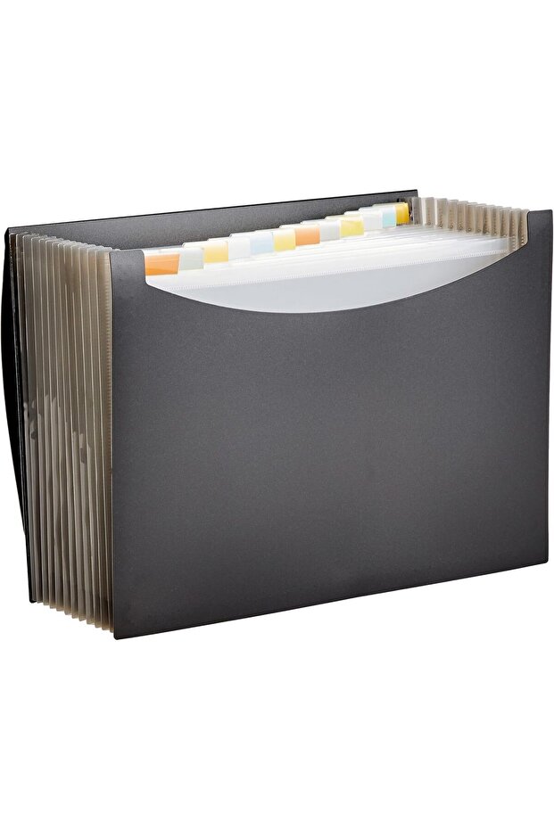 Basics Expanding File, A4 Size - Black