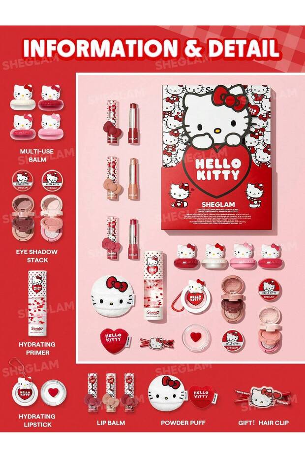Hello Kitty Ful Makyaj seti - 2