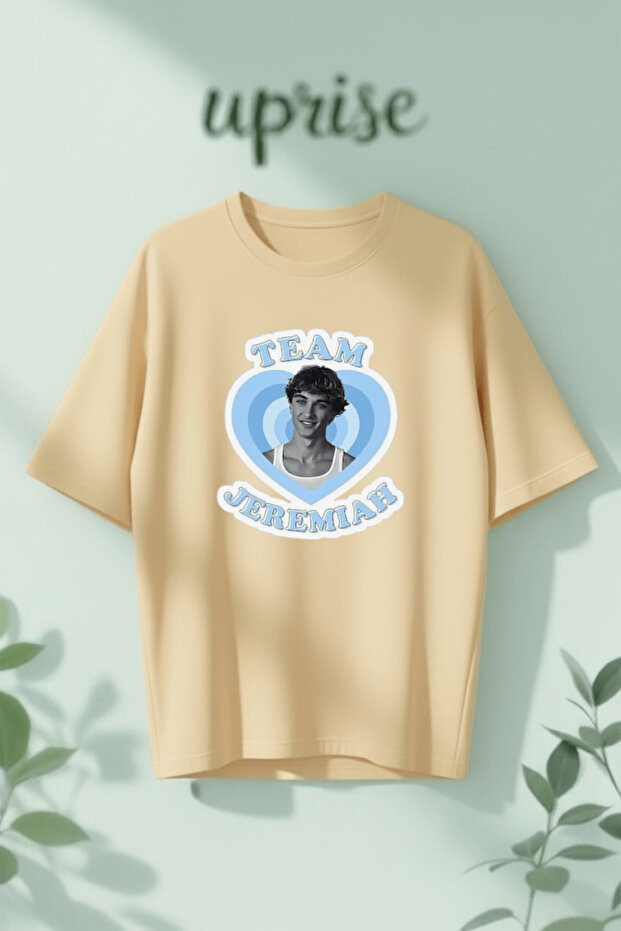 Team Jeremiah the Summer I Turned Pretty Printed Cotton Oversize T-Shirt