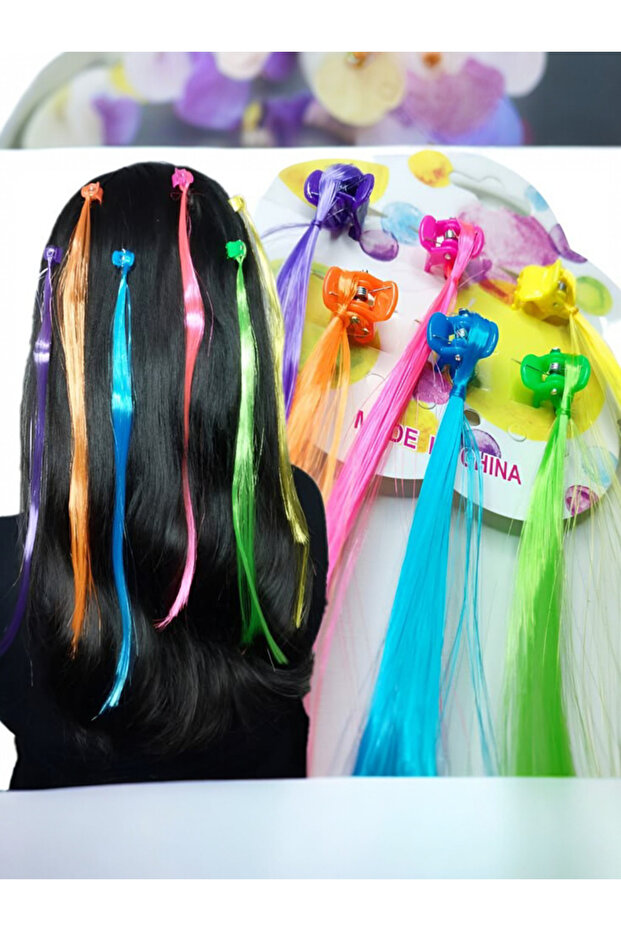 Colorful Children's Hairstyle