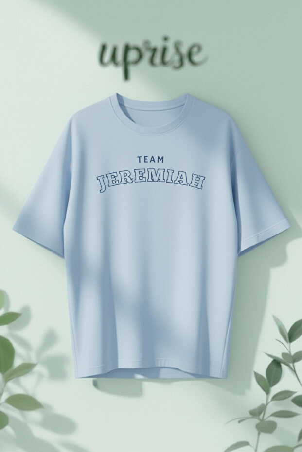 Team Jeremiah the Summer I Turned Pretty Printed Cotton Oversize T-Shirt