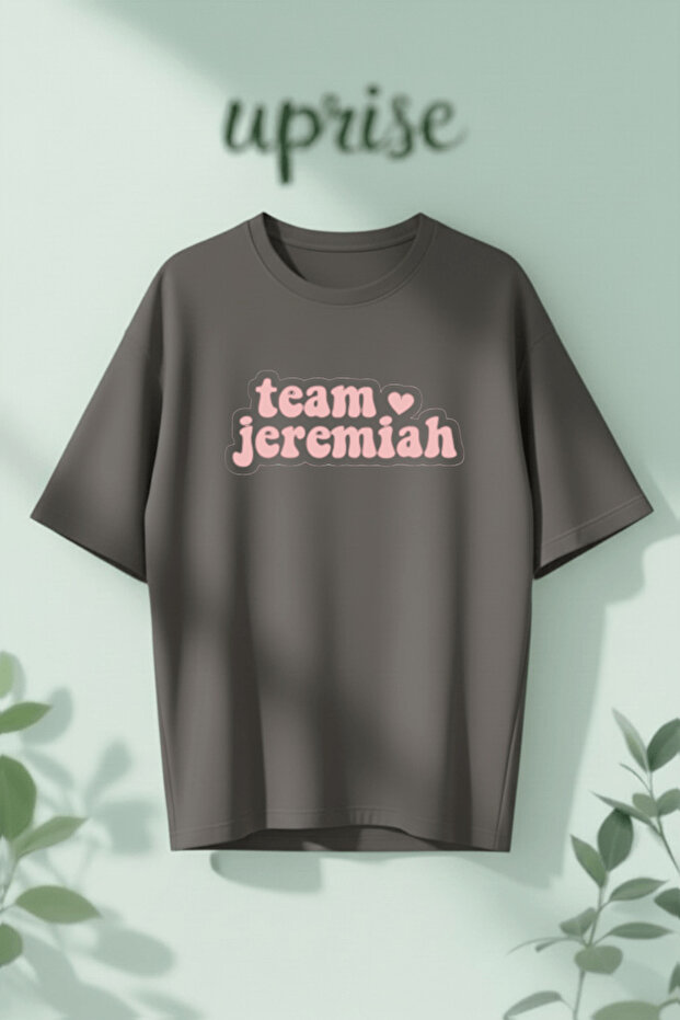 Team Jeremiah the Summer I Turned Pretty Printed Cotton Oversize T-Shirt