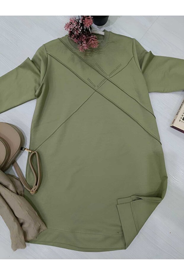 Two Yarn Compact Fabric Tunic - 2