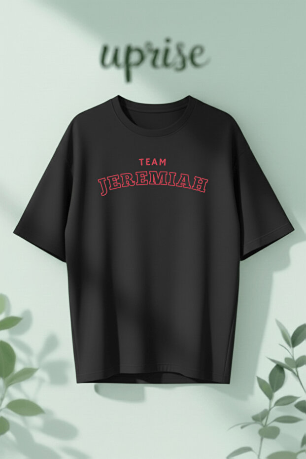 Team Jeremiah the Summer I Turned Pretty Printed Cotton Oversize T-Shirt