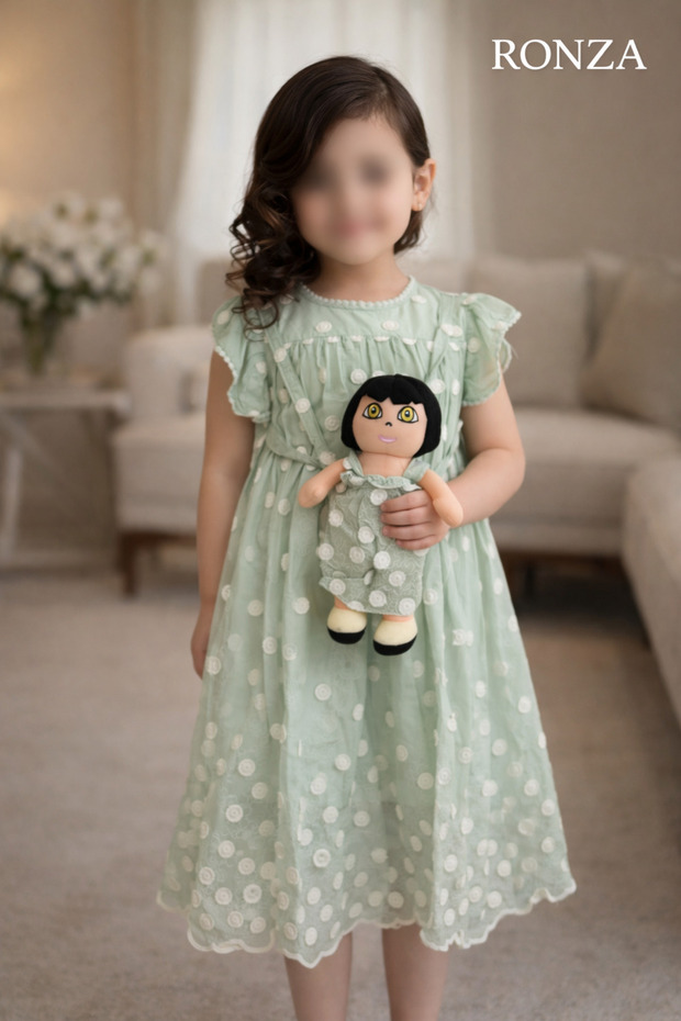 فستان بناتي نسمة الأناقه