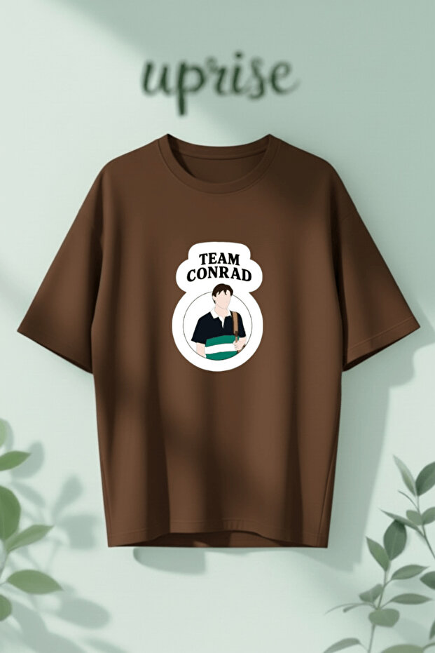 Team Conrad Fisher the Summer I Turned Pretty Printed Cotton Oversize T-Shirt