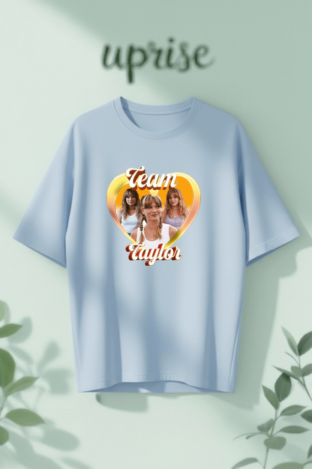 Team Taylor the Summer I Turned Pretty Printed Cotton Oversize T-Shirt